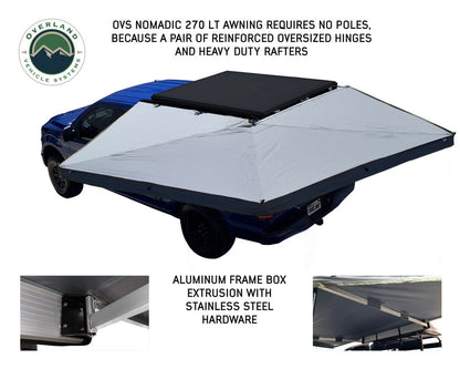 Nomadic 270 LT Passenger Side Awning With Bracket Kit