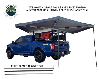 Nomadic 270 LT Driver Side Awning With Bracket Kit