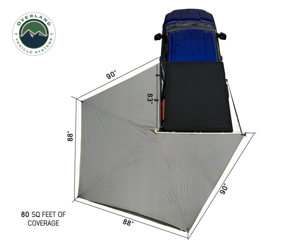 Nomadic 270 LT Passenger Side Awning With Bracket Kit