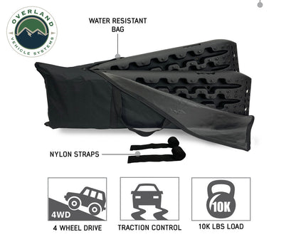 Recovery Ramp With Pull Strap and Storage Bag - Black/Black